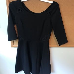 Hollister black dress
